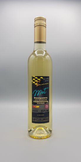 Picture of Honigwein aus feinstem Lindenhonig trocken 0,5l  12% Alkohol