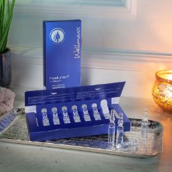 Bild von wellmaxx hyaluron⁵ Ampullen sea and silk skin optimizer concentrate