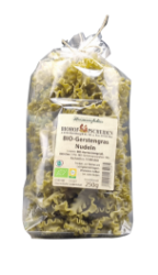 Picture of Bio Hartweizen Gerstengrass Bandnudeln mit Ei (250g - gewellt)