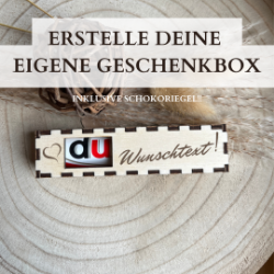 Personalisierte Geschenkbox