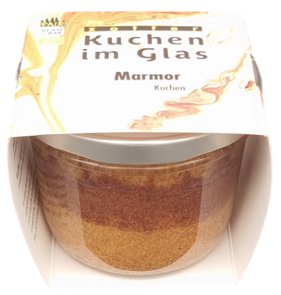 Picture of BIO Kuchen im Glas -Marmorkuchen  - zotter