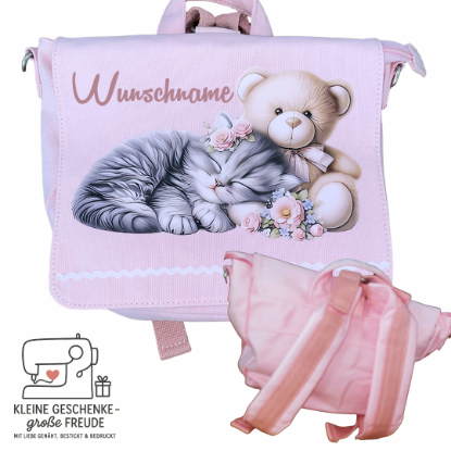 Zeige Details für Kindergartenrucksack "Mieze" Bild von Kindergartenrucksack "Mieze"